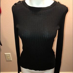 Black long sleeve shirt